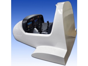 K&H AT-F1003 - Gerçek Boyutlu Uçak Gövdeli Diamond DA40 Simülatör Sistemi