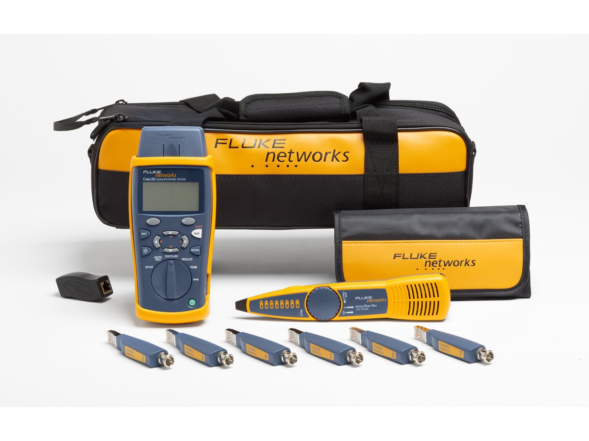 Fluke Networks CableIQ Kit- Yeterlilik Test Cihaz Seti(2388080