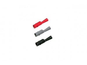 Fluke AC120 120 serisi için Timsah Tipi Klips Seti (1 kırmızı, 1 gri, 1 siyah)