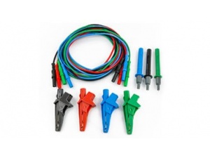 HT Instruments KITENERGY2 Kit - 4 Uçlu Timsah Kablo (siyah/mavi/yeşil/kırmızı)