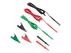Fluke TL1550B Timsah Klipsli Test Kabloları (Kırmızı, Siyah, Yeşil)