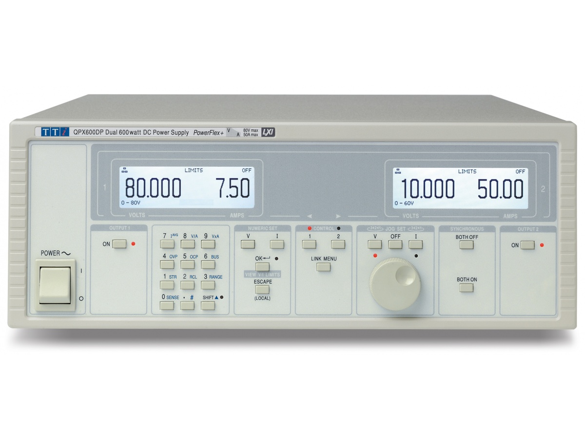 Aim TTI QPX600DP - 600 W Analog Güç Kaynakları - Netes Mühendislik