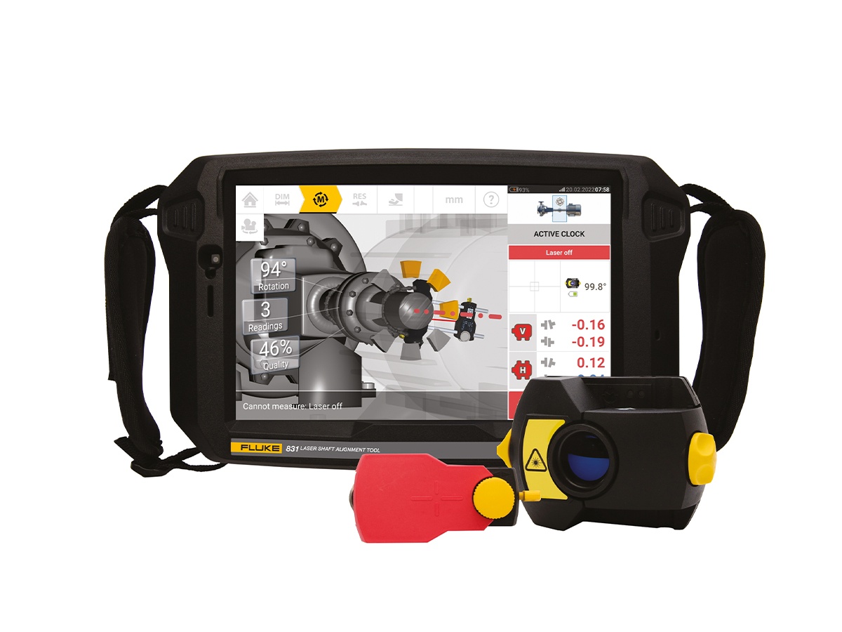 Fluke 831 Lazer Şaft Hizalama Aracı - Netes Mühendislik