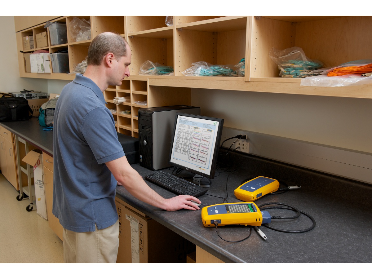 Fluke Networks DSX2-8000 INT - Kablo Analizörü - Netes Mühendislik