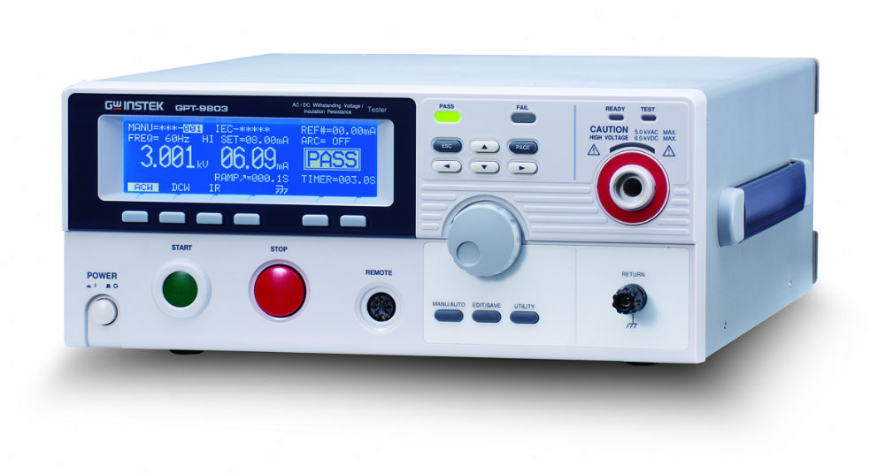GW Instek GPT-9801 - Elektriksel Güvenlik Test Cihazı(AC/DC/IR