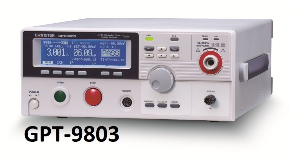 GW Instek GPT-9803 - Elektriksel Güvenlik Test Cihazı(AC/DC/IR